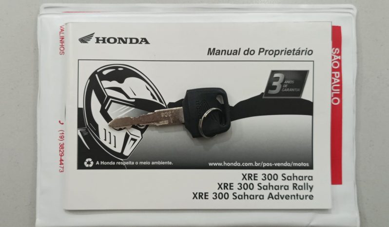HONDA XRE-300 SAHARA ADVENTURE ABS 2025 cheio