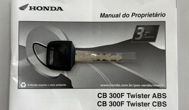 HONDA CB-300 F TWISTER ABS 2026 cheio