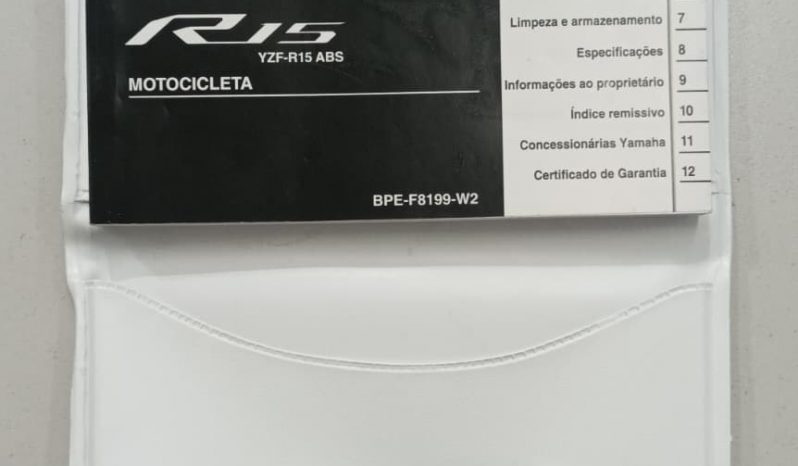 YAMAHA YZF R-15 ABS 2026 cheio
