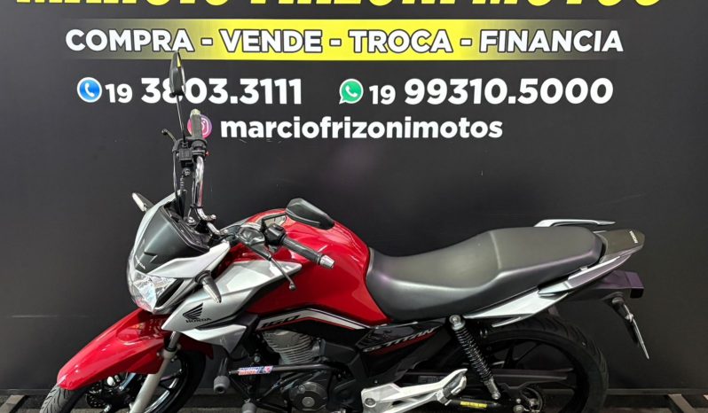 HONDA CG-160 TITAN CBS 2024 cheio