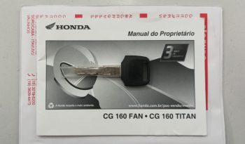 HONDA CG-160 TITAN CBS 2024 cheio