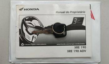 HONDA XRE-190 ABS 2025 cheio