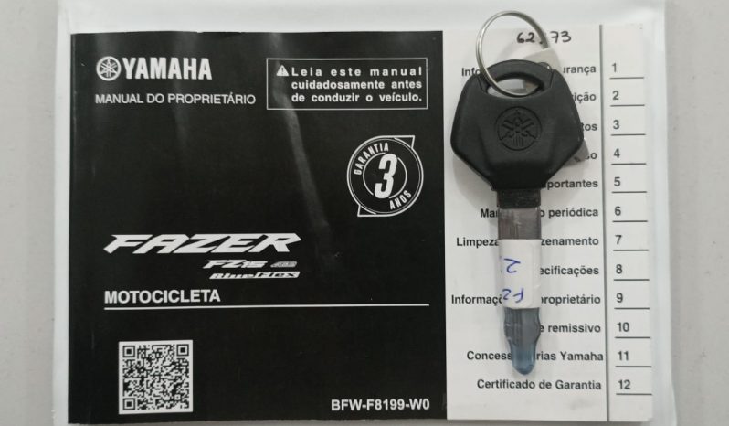 YAMAHA FZ-15 FAZER ABS 2024 cheio