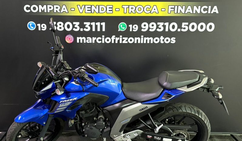 YAMAHA FZ-25 FAZER BLUEFLEX ABS 2023 cheio