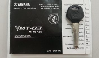 YAMAHA MT-03 ABS 2024 cheio