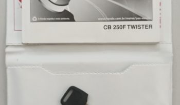 HONDA CB-250F TWISTER CBS 2018 cheio