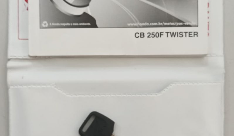 HONDA CB-250F TWISTER CBS 2018 cheio