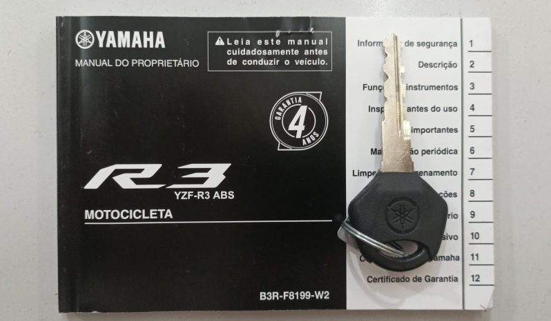 YAMAHA YZF R-3 ABS 2024 cheio