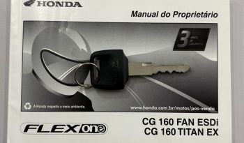 HONDA CG-160 FAN FLEX 2017 cheio