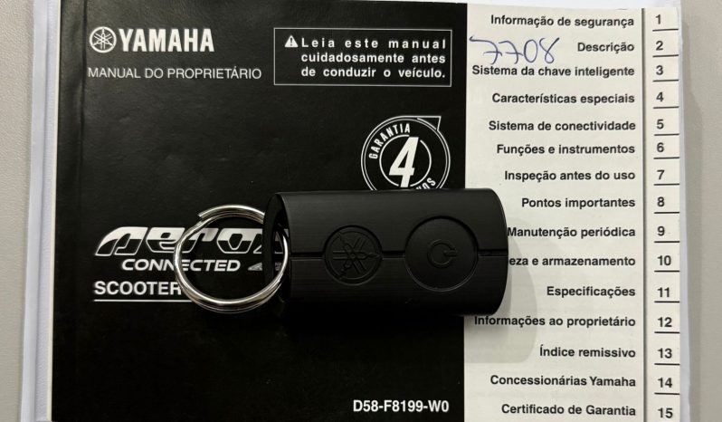 YAMAHA AEROX CONNECTED 160 2026 cheio