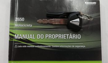KAWASAKI Z-650 ABS 2022 cheio