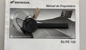 HONDA ELITE 125 2022 cheio