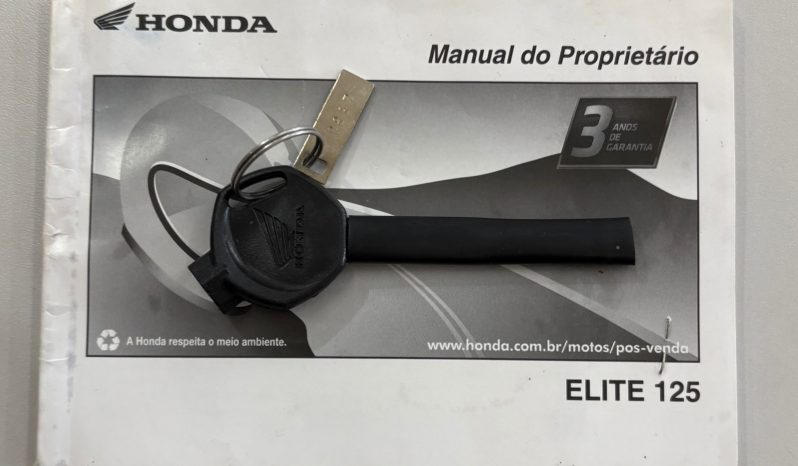 HONDA ELITE 125 2022 cheio