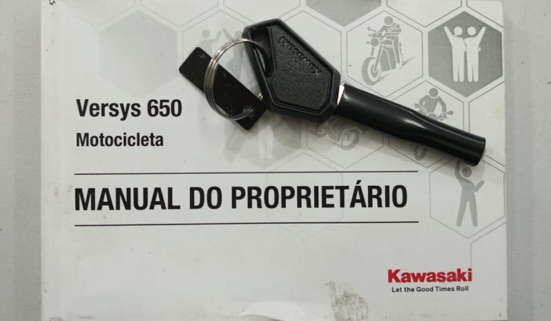 KAWASAKI VERSYS-650 ABS 2025 cheio