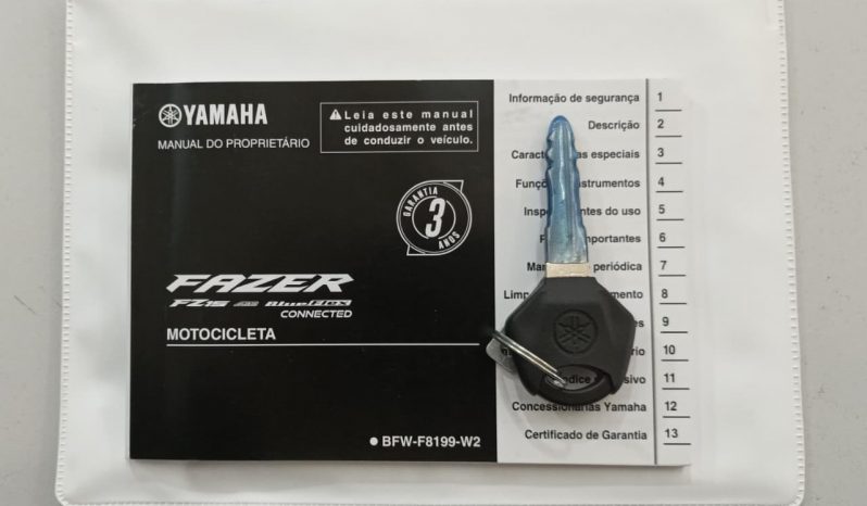YAMAHA FZ-15 FAZER CONNECTED ABS 2025 cheio