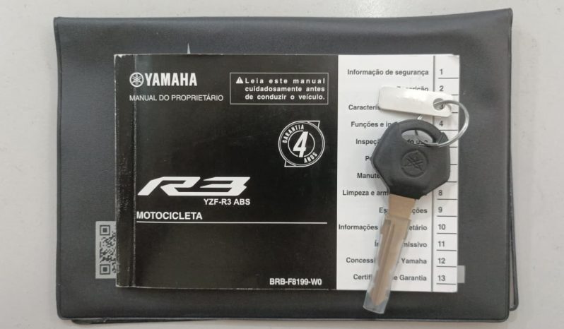 YAMAHA YZF R-3 ABS 2026 cheio