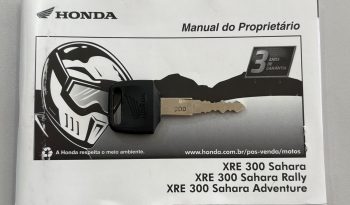 HONDA XRE-300 SAHARA RALLY 2025 cheio