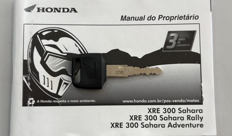 HONDA XRE-300 SAHARA RALLY 2025 cheio
