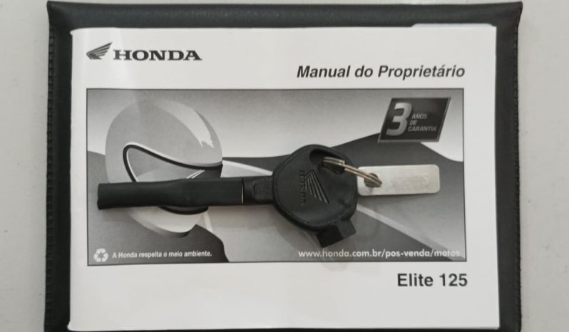 HONDA ELITE-125 2027 cheio