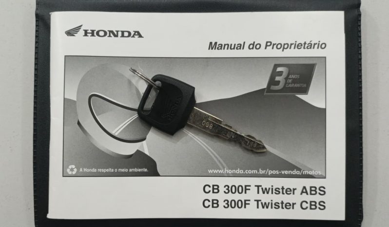 HONDA CB-300F TWISTER CBS 2026 cheio