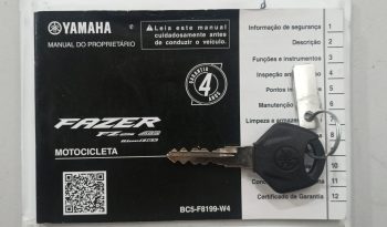 YAMAHA FZ-25 FAZER BLUEFLEX ABS 2024 cheio