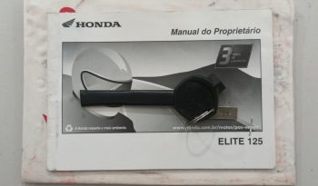 HONDA ELITE-125 CBS 2022 cheio