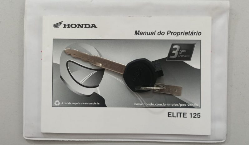 HONDA ELITE-125 CBS 2023 cheio