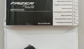 YAMAHA FZ-25 FAZER CONNECTED ABS 2025 cheio
