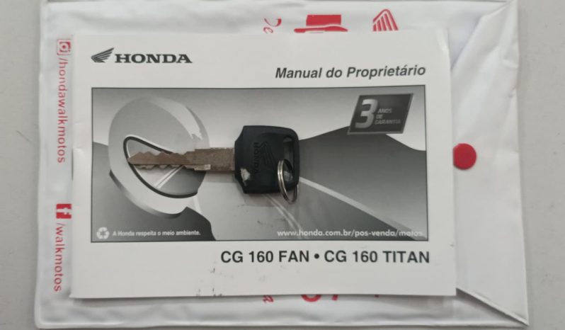 HONDA CG-160 TITAN CBS 2023 cheio