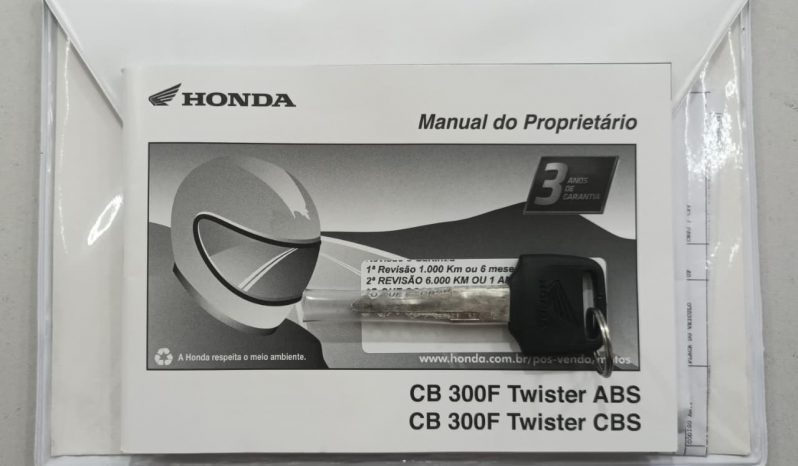 HONDA CB-300F TWISTER ABS 2026 cheio