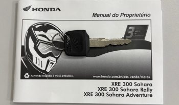 HONDA XRE-300 SAHARA ABS 2026 cheio
