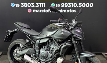 YAMAHA MT-07 CONNECTED ABS 2026 cheio