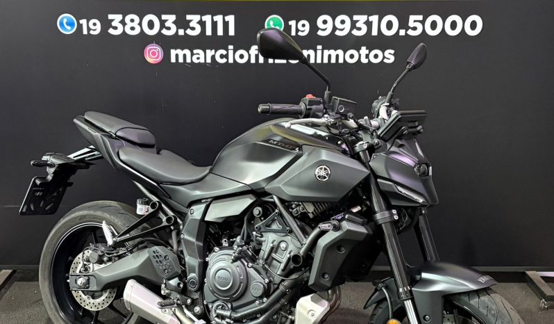 YAMAHA MT-07 CONNECTED ABS 2026 cheio