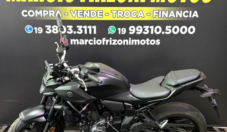 YAMAHA MT-07 CONNECTED ABS 2026 cheio