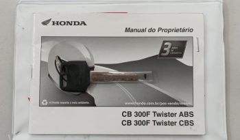HONDA CB-300F TWISTER ABS 2025 cheio
