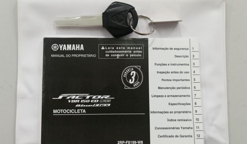 YAMAHA YBR-150 FACTOR ED 2024 cheio