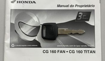 HONDA CG-160 FAN 2023 cheio