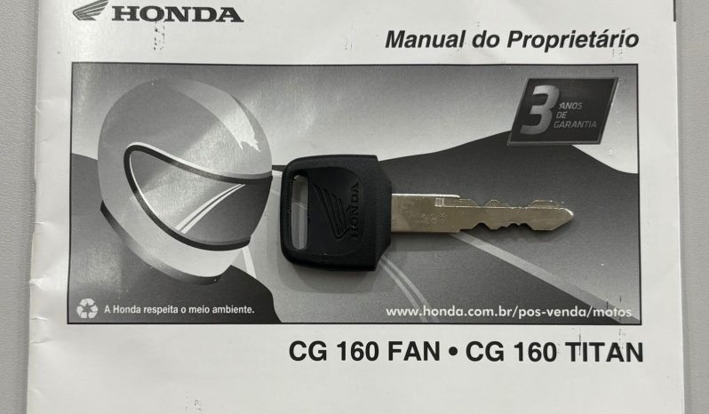 HONDA CG-160 FAN 2023 cheio