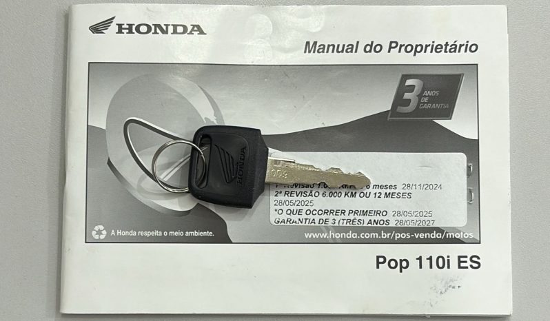 HONDA POP-110 I 2025 cheio