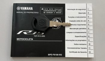YAMAHA YZF R-15 ABS 2026 cheio