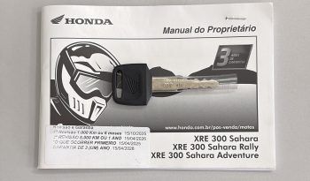 HONDA XRE-300 SAHARA ADV ABS 2025 cheio
