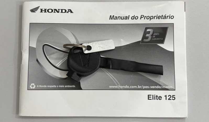 HONDA ELITE – 125 2025 cheio