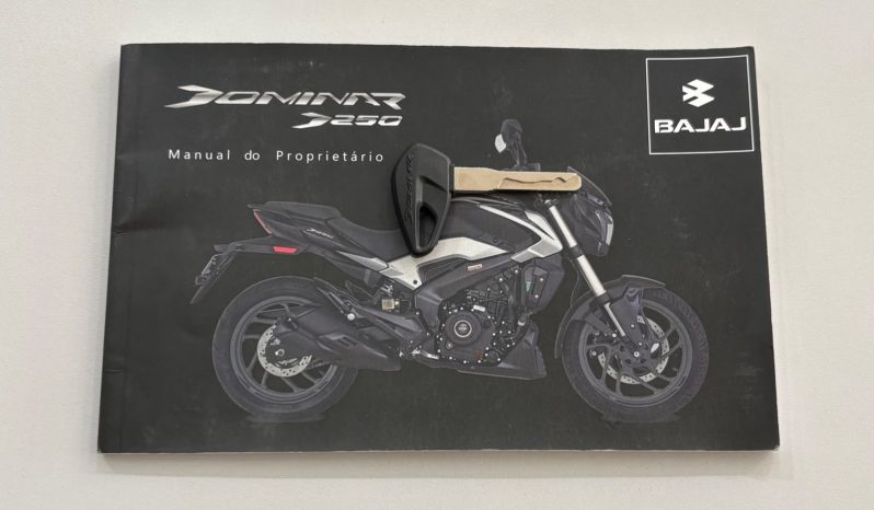 BAJAJ DOMINAR 250 ABS 2025 cheio