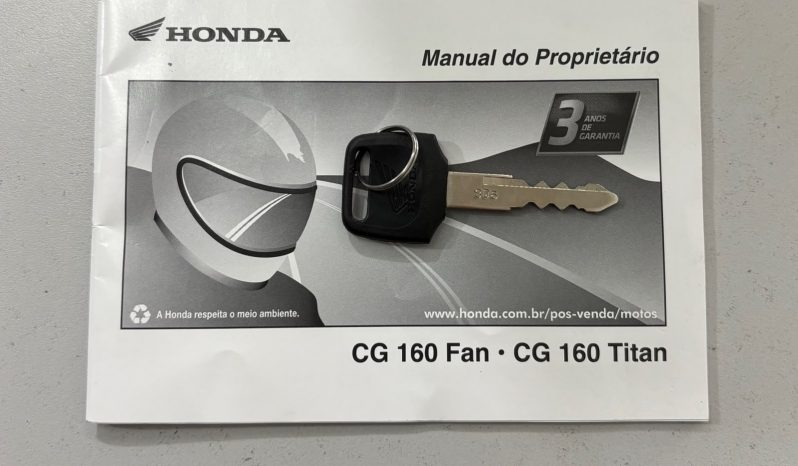 HONDA CG-160 TITAN ABS 2026 cheio