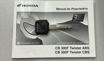 HONDA CB-300 F TWISTER 2025 cheio