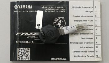 YAMAHA FZ-25 FAZER BLUEFLEX ABS 2024 cheio