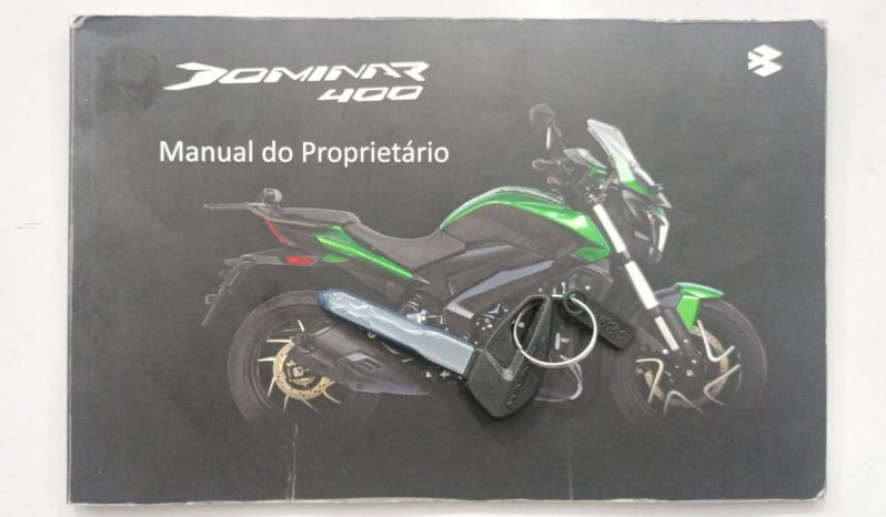 BAJAJ DOMINAR 400 ABS 2023 cheio