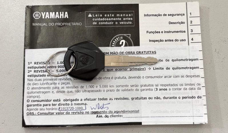 YAMAHA YBR-150 FACTOR DX cheio