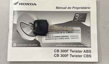 HONDA CB-300 F TWISTER 2024 cheio