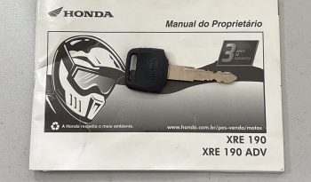 HONDA XRE- 190 ADV ABS 2025 cheio